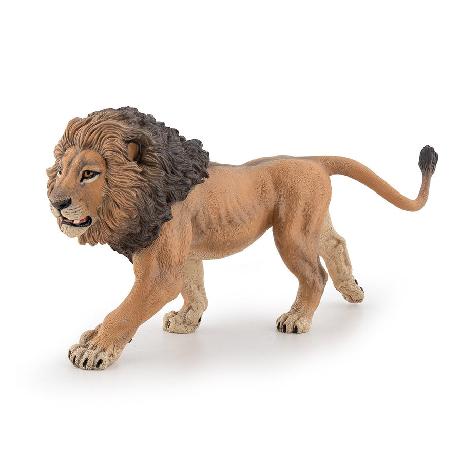 Figurine Lion d'Afrique Papo en PVC, thème félins, Collection Animaux sauvages, jouet éducatif idéal pour enfants et collectionneurs