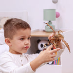 Figurine Dragon deux têtes or Papo en PVC, Collection Fantastique, jouet éducatif idéal pour enfants et collectionneurs