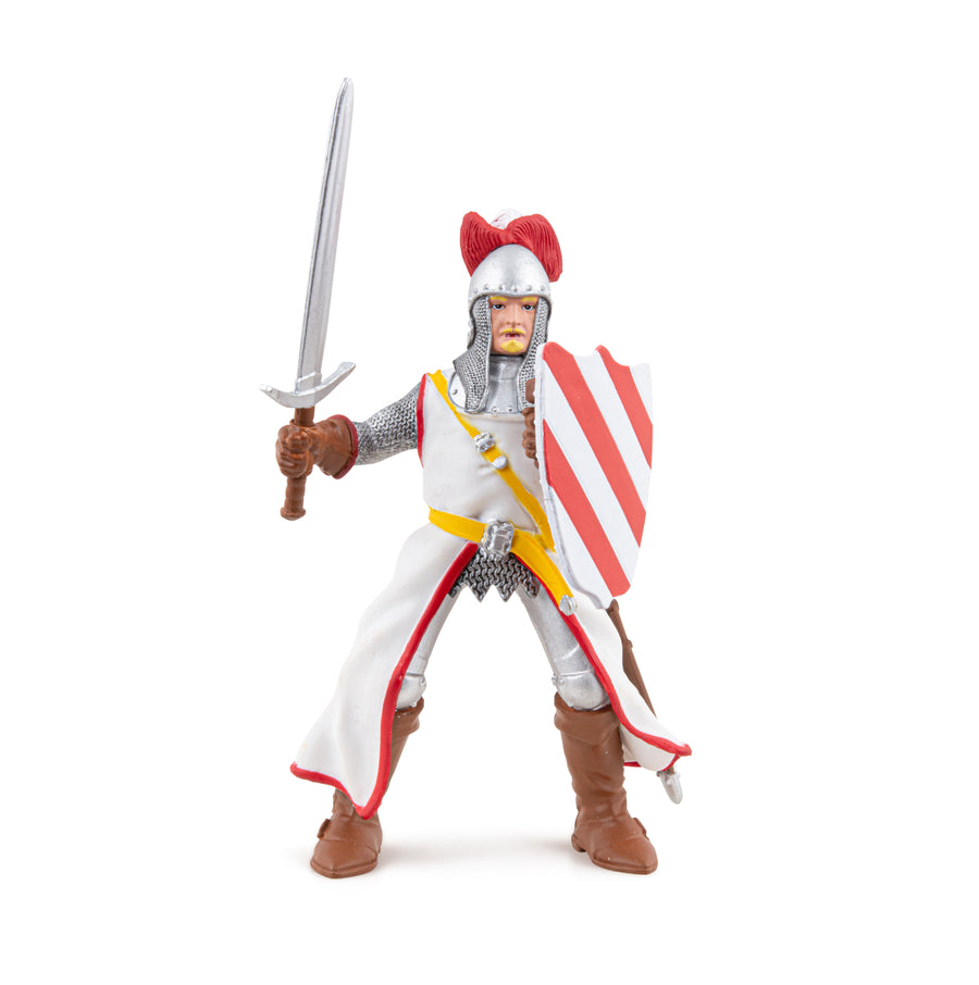 Lancelot Papo en PVC, Collection Médiéval, jouet éducatif idéal pour enfants et collectionneurs