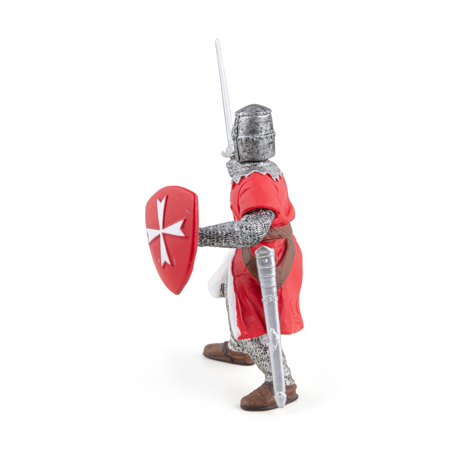 Chevalier de Malte Papo en PVC, Collection Médiéval, jouet éducatif idéal pour enfants et collectionneurs
