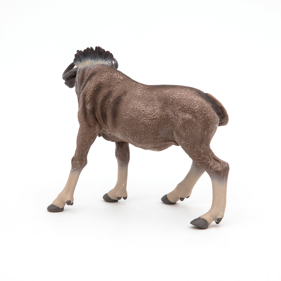 Figurine Gnou Papo en PVC, thème savane, Collection Animaux sauvages, jouet éducatif idéal pour enfants et collectionneurs