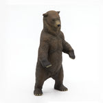 Figurine Grizzly Papo en PVC, thème forêt, Collection Animaux sauvages, jouet éducatif idéal pour enfants et collectionneurs