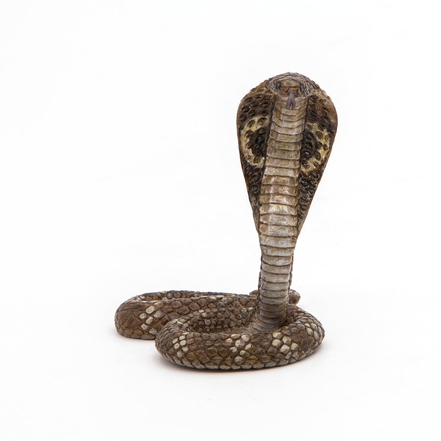 Figurine Cobra royal Papo en PVC, thème reptiles, Collection Animaux sauvages, jouet éducatif idéal pour enfants et collectionneurs