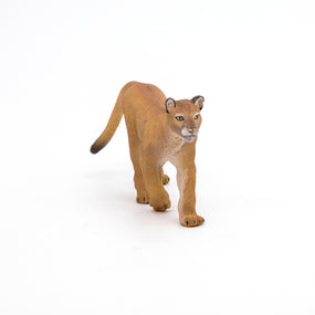 Figurine Puma Papo en PVC, thème félins, Collection Animaux sauvages, jouet éducatif idéal pour enfants et collectionneurs