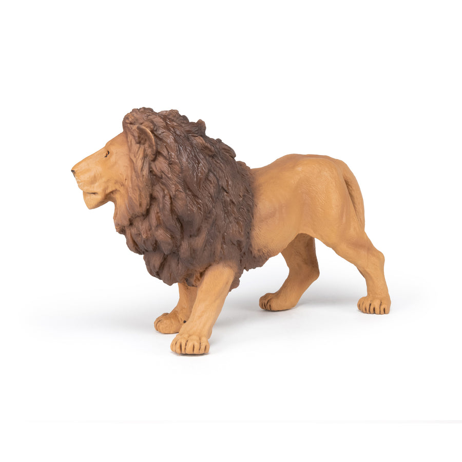 Grand lion Papo en PVC, Collection figurines géantes, jouet éducatif idéal pour enfants