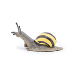 Escargot des bois Papo en PVC, Collection Animaux des jardins, jouet éducatif idéal pour enfants et collectionneurs