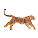 Figurine Tigre courant Papo en PVC, thème félins, Collection Animaux sauvages, jouet éducatif idéal pour enfants et collectionneurs