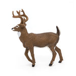 Figurine Cerf de Virginie Papo en PVC, thème forêt, Collection Animaux sauvages, jouet éducatif idéal pour enfants et collectionneurs