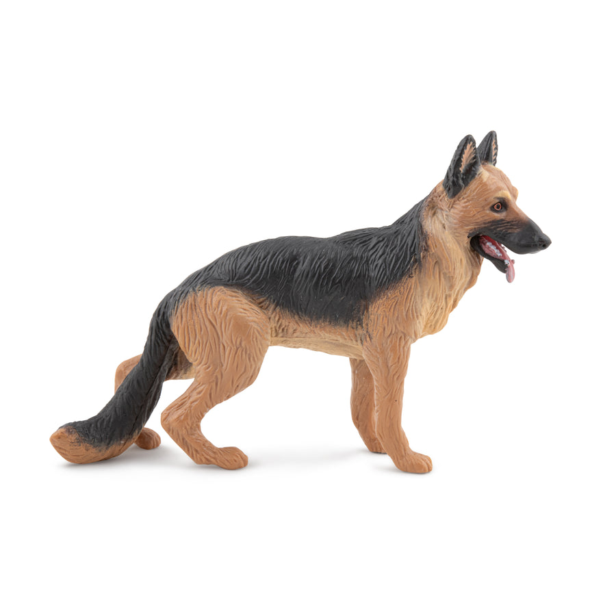 Figurine Berger allemand Papo en PVC, Collection chiens et chats, jouet éducatif idéal pour enfants et collectionneurs