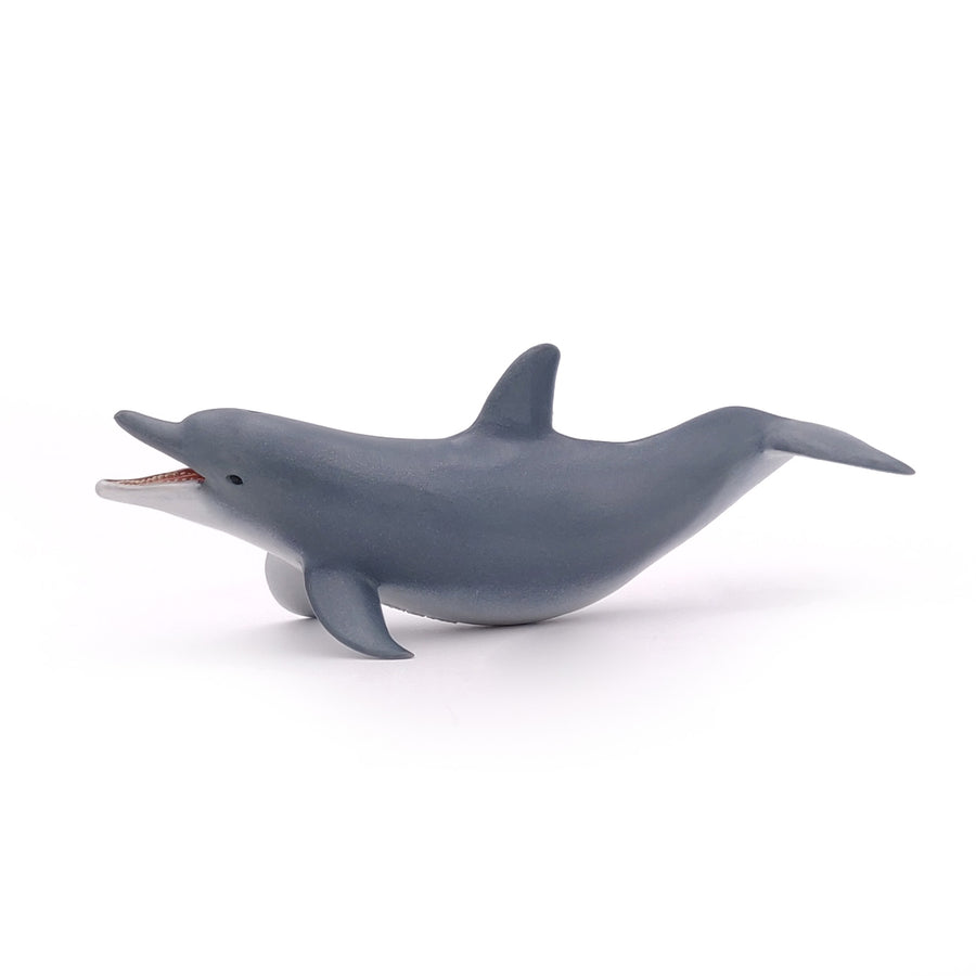Dauphin jouant Papo en PVC, Collection animaux marins, jouet éducatif idéal pour enfants et collectionneurs