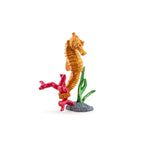 Hippocampe Papo en PVC, Collection animaux marins, jouet éducatif idéal pour enfants et collectionneurs