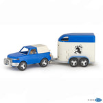 Le van Papo en PVC, Collection chevaux, jouet éducatif idéal pour enfants et collectionneurs