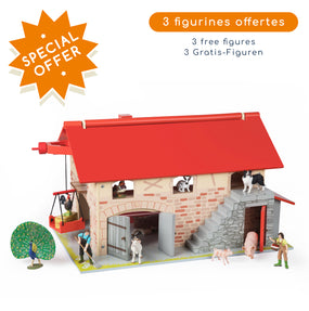 La grande ferme + 3 figurines offertes