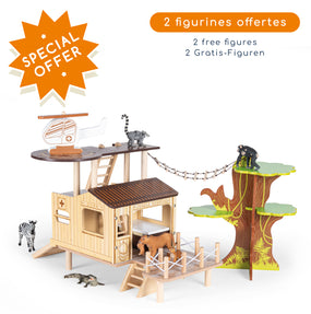 L'hôpital de la brousse + 2 figurines offertes